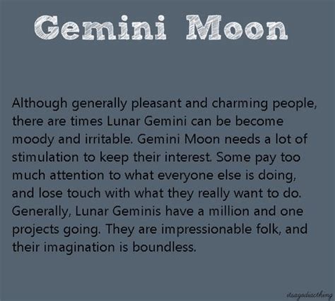 30 Best My Moon In Gemini Images On Pinterest Astrology Gemini