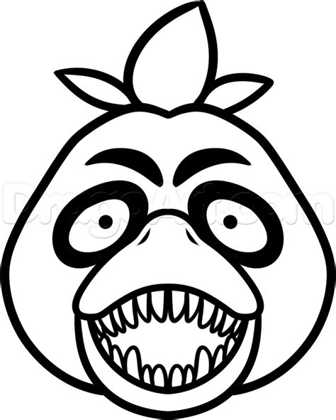 46 Printable Fnaf Toy Chica Coloring Pages