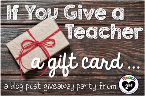 Creative Lesson Cafe I Teach Second Blog Giveaway