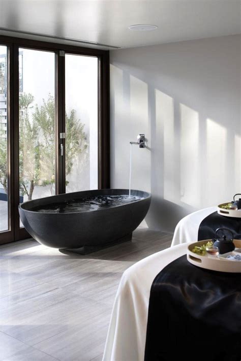 Black Bath Tubs - An Elegant Statement - The Design Library