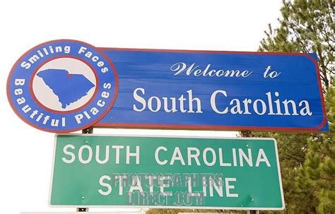 South Carolina South Carolina State Signs Welcome Sign