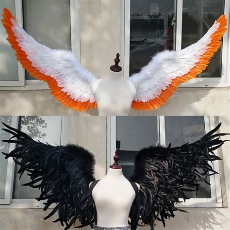 Cosplay Fashion Feather Wings Stage Large Props Pure Handmade Fashion