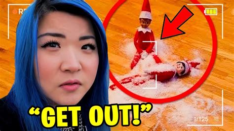 Itsfunneh Caught Angry Elf On The Shelf In Her House Youtube