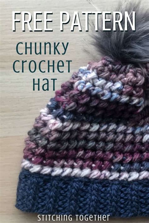 Foundation double crochet (as worked in this pattern): Love This Chunky Yarn Crochet Hat Pattern