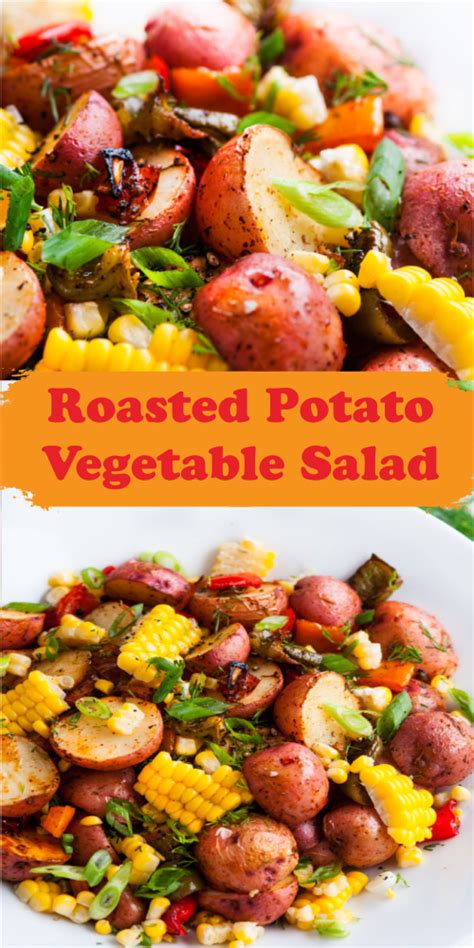 This link is to an external site that may or may not meet accessibility guidelines. Roasted Potato Vegetable Salad - Best easy cooking - Best ...