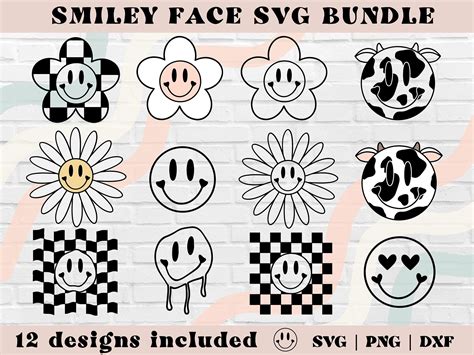 Trippy Designs Hand Lettered Svg Retro Kids Wraps Flower Svg Happy