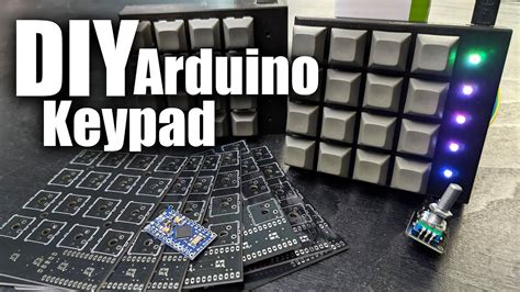 Diy Arduino Macro Keypad Cnc Keyboard Cnc Machine