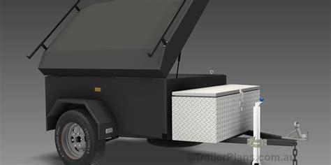 Luggage Trailer Plans Trailer Plans Planbuildsave Trailer Plans