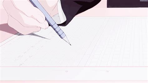 Anime Writing Aesthetic 