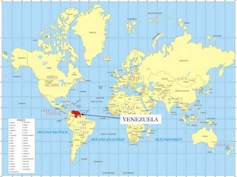 Venezuela En El Contexto Espacial PosiciÓn AstronÓmica Y GeogrÁficas