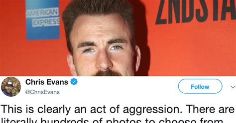Chris Evans Perfect Reaction To A Photo Of Himself With A Mustache