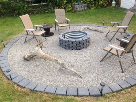 01 Easy And Cheap Fire Pit And Backyard Landscaping Ideas Setyouroom