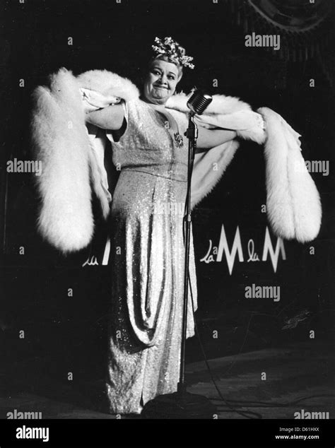 Sophie Tucker 1886 1966 Russian Born American Entertainer And Film Actress About 1944 Stock