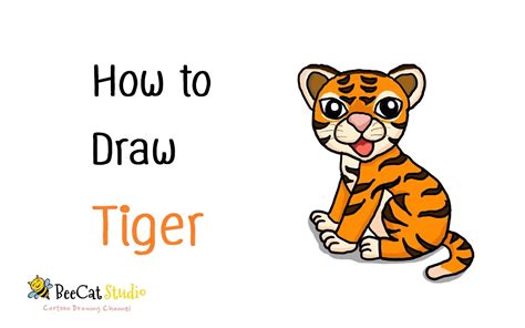 Tiger Sketch Cartoon At Paintingvalley Com Explore Collection Of