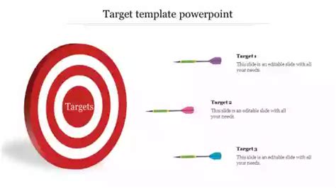 Editable Target Template Powerpoint