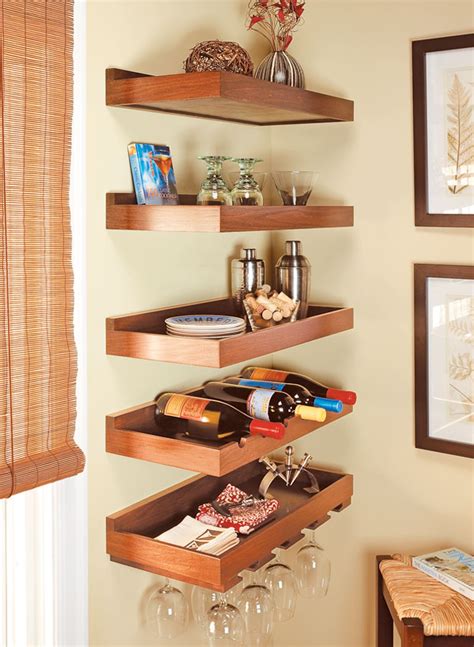 Hanging Wall Shelves Woodworking Project Woodsmith Plans