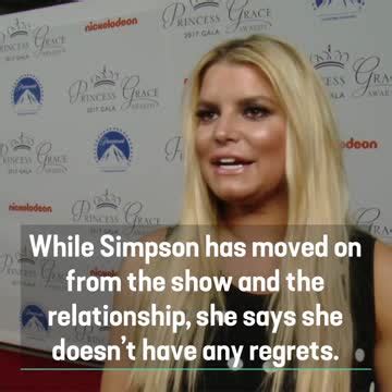 Jessica Simpson Says She Has No Regrets Doing Newlyweds With Nick Lachey