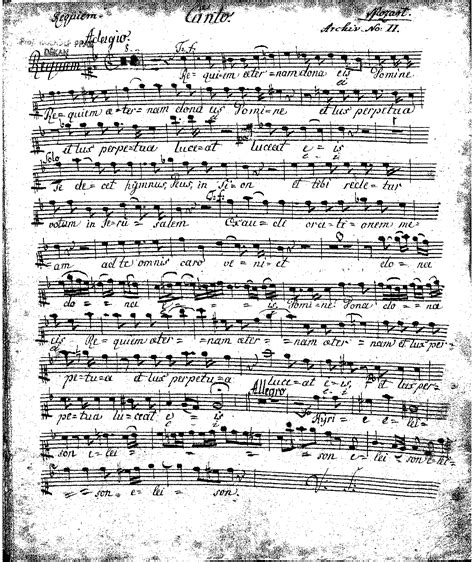 Requiem In D Minor K626 Mozart Wolfgang Amadeus Imslp Free