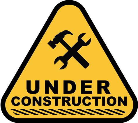 Under Construction Printable Sign Printable World Holiday