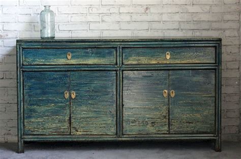 Bitte bestätige deine anmeldung in der email, die wir dir in kürze zusenden. Kommode Sideboard Anrichte Schrank blau Vintage Shabby ...