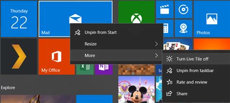 How To Disable Live Tiles In Windows 10 Start Menu Techcult