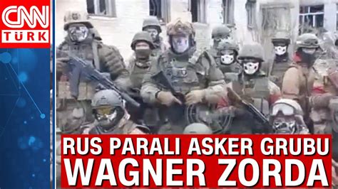 Rusya N N Paral Askerleri Olan Wagner Grubu Bahmut Taki At Malarda
