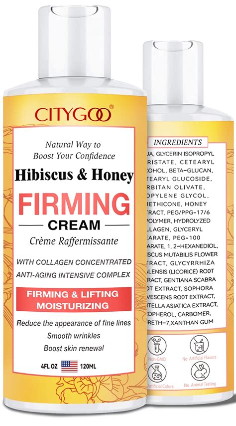 Amazon Com Hibiscus And Honey Firming Cream Skin Tightening Lotion