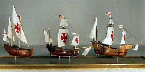 The Pinta The Niña And The Santa Maria Were The 3 Ships That
