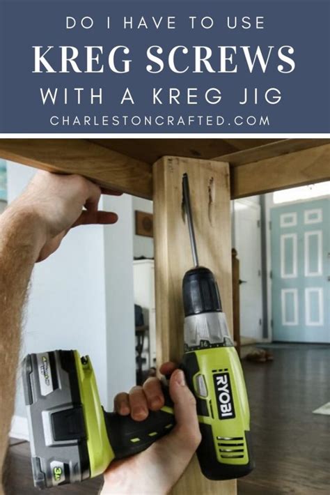 Do You Have To Use Kreg Screws With Kreg Jig In 2020 Kreg Jig Kreg