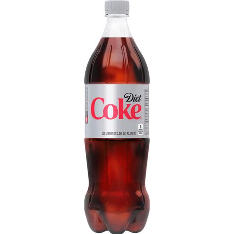 Diet Coke Bottle 125 Liters Cola Mathernes Market