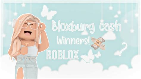 Bloxburg Cash Giveaway Winners Youtube
