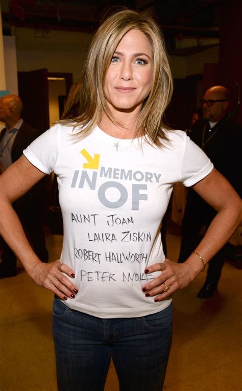 Jennifer Aniston From Stand Up To Cancer 2014 E News