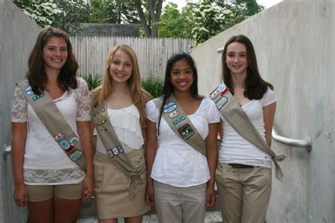 Troop 779 Girl Scouts Earn Award Aiding Historic Preservation