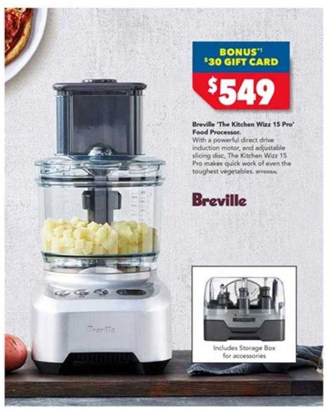 Breville The Kitchen Wizz 15 Pro Food Processor Offer At Harvey
