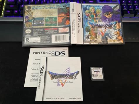 Dragon Quest V Hand Of The Heavenly Bride Nintendo Ds 2009 Complete Us 16999 Picclick