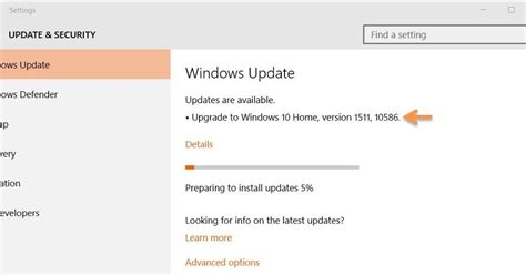 A Atualização Threshold 2 Do Windows 10 é A Compilação 10586