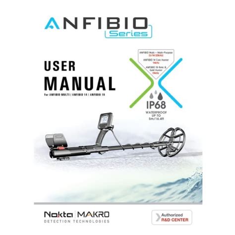 Your prospector metal detector incorporates motion detection. Nokta/Makro Anfibio User Guide - Nokta/Makro ...