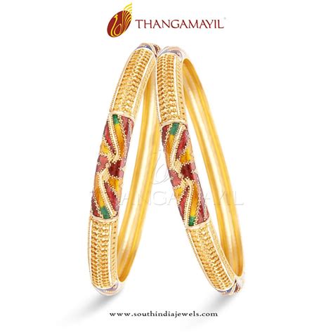 Check spelling or type a new query. Gold Bangles with Enamel Work ~ South India Jewels