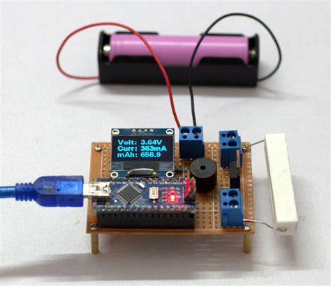 Diy Arduino Battery Capacity Tester V10 Arduino Arduino Projects