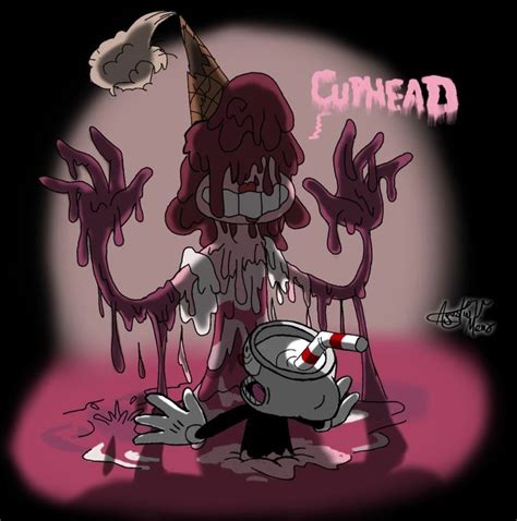 Baroness And The Dark Candy Cuphead By Avm Cartoons On Deviantart