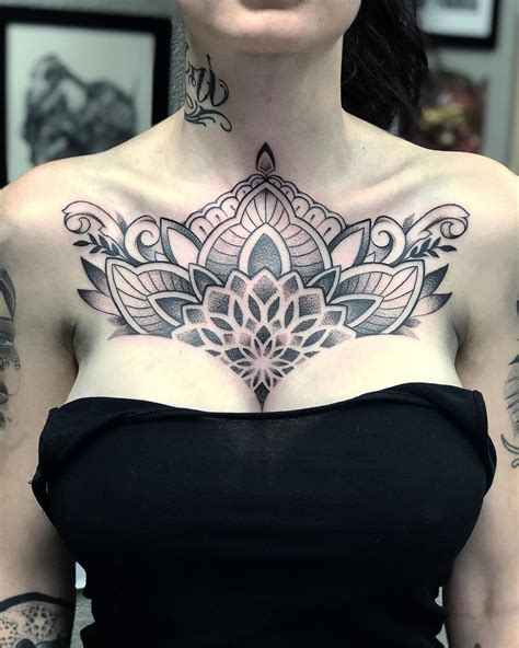 top more than 92 tattoos on womens chest latest vn