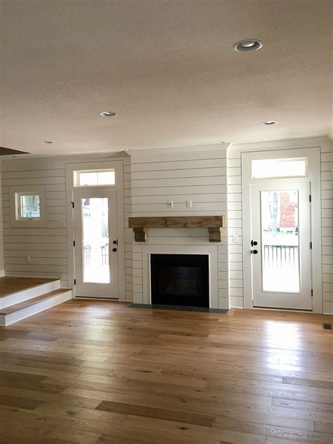 I'll link to all of my related farmhouse articles at the end of the. Shiplap fireplace | Home fireplace, Fireplace remodel ...