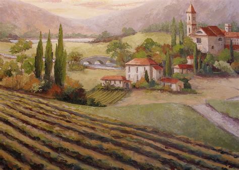 The Latest Work By Christine Mcintyre Hannon The Tuscan Countryside