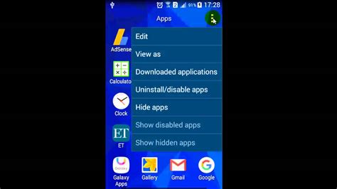 How To Delete Apps In Android Phone Youtube