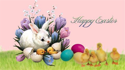 Chicks And Easter Eggs Wallpapers Wallpaper Cave