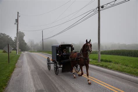 in amish country the future is calling the new york times