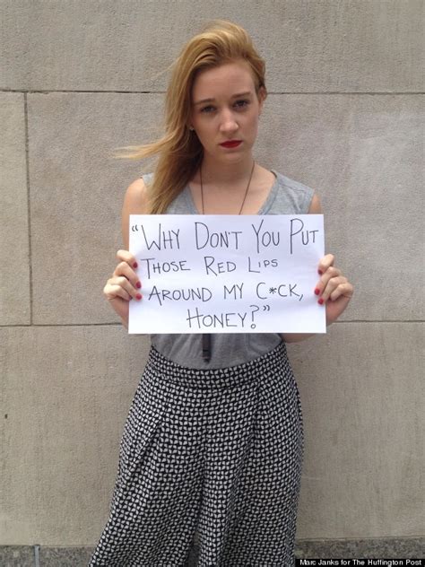 These Are The Things Men Say To Women On The Street Huffpost Women