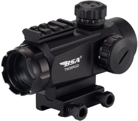 Bsa 35mm Tactical Redgreen Dot Sight 4888 Free 2 Day Shipping