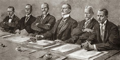 Treaty Of Versailles 1919 Drawing By Granger