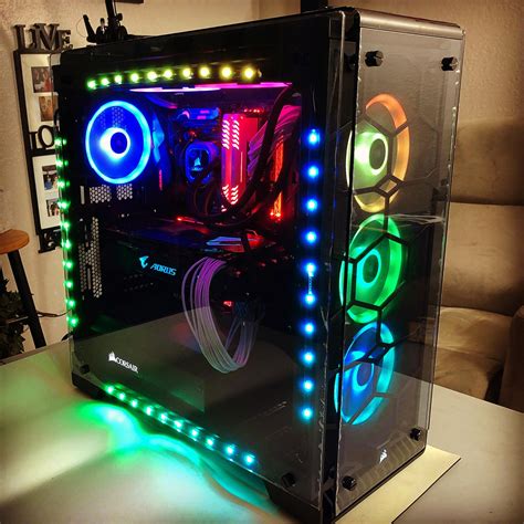 My New Gaming Pc Build Done Today Corsair Everything